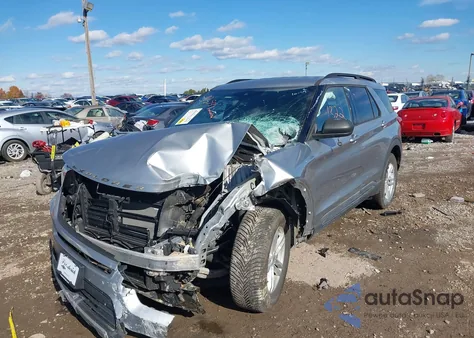 2020 Ford Explorer Xlt from USA, damaged, VIN 1FMSK8DH9LGA99507